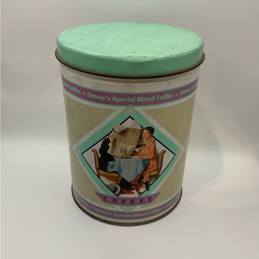 1989 Vintage Dennys Coffee Tin